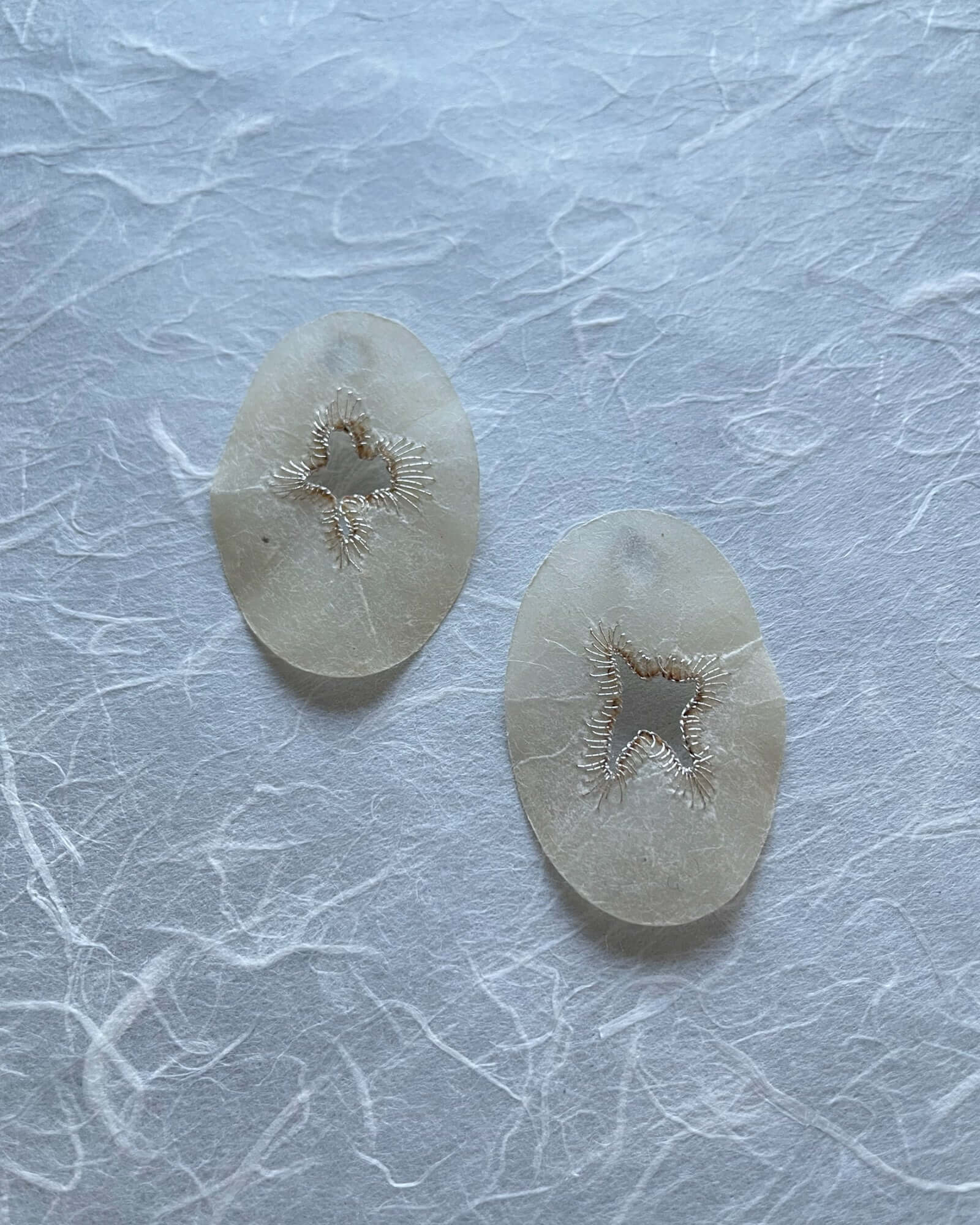 Japanese Washi Jewelry|CLIP-ON EARRINGS 015 | VOJ