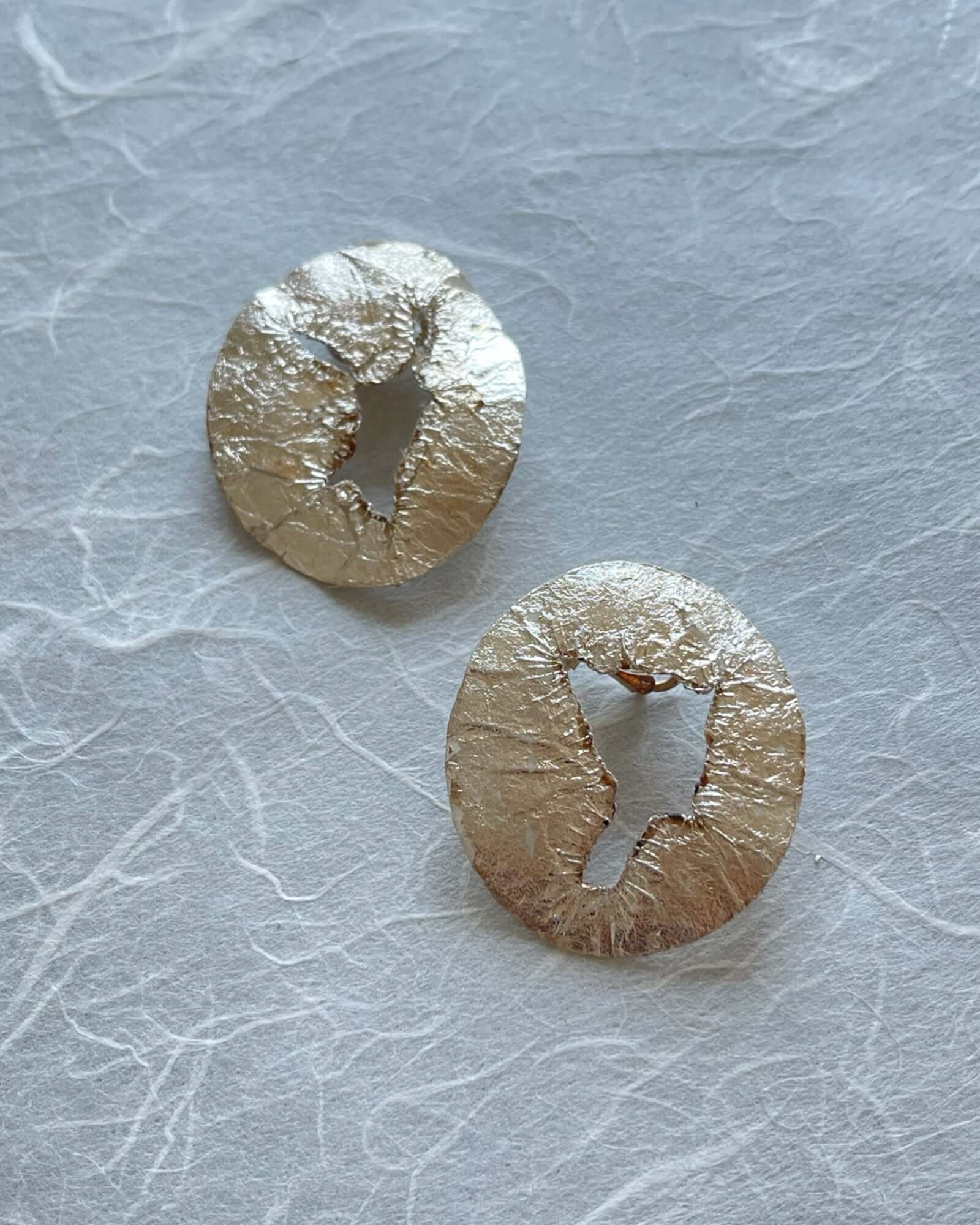 Japanese Washi Jewelry|CLIP-ON EARRINGS 006 | VOJ