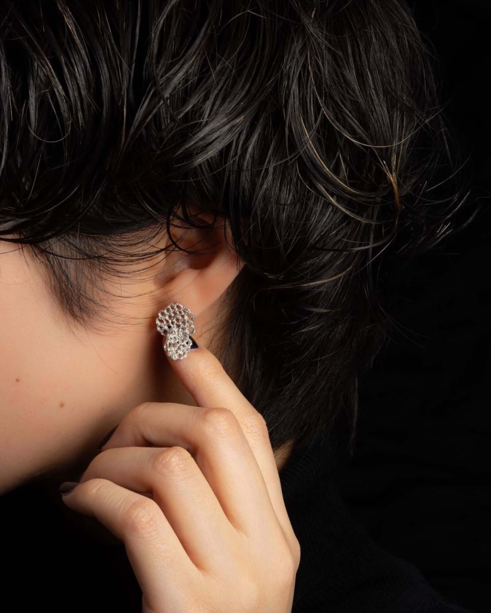 Silver Jewelry|EARRINGS S SIZE 004 | VOJ