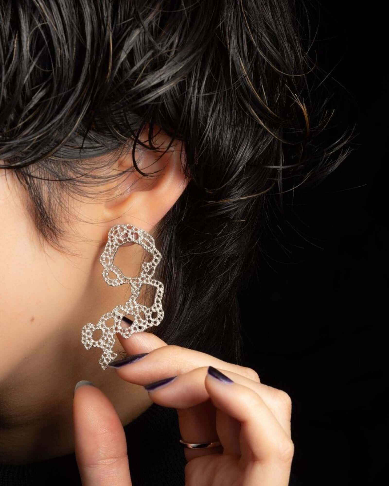 Silver Jewelry|SINGLE EARRING 002 | VOJ