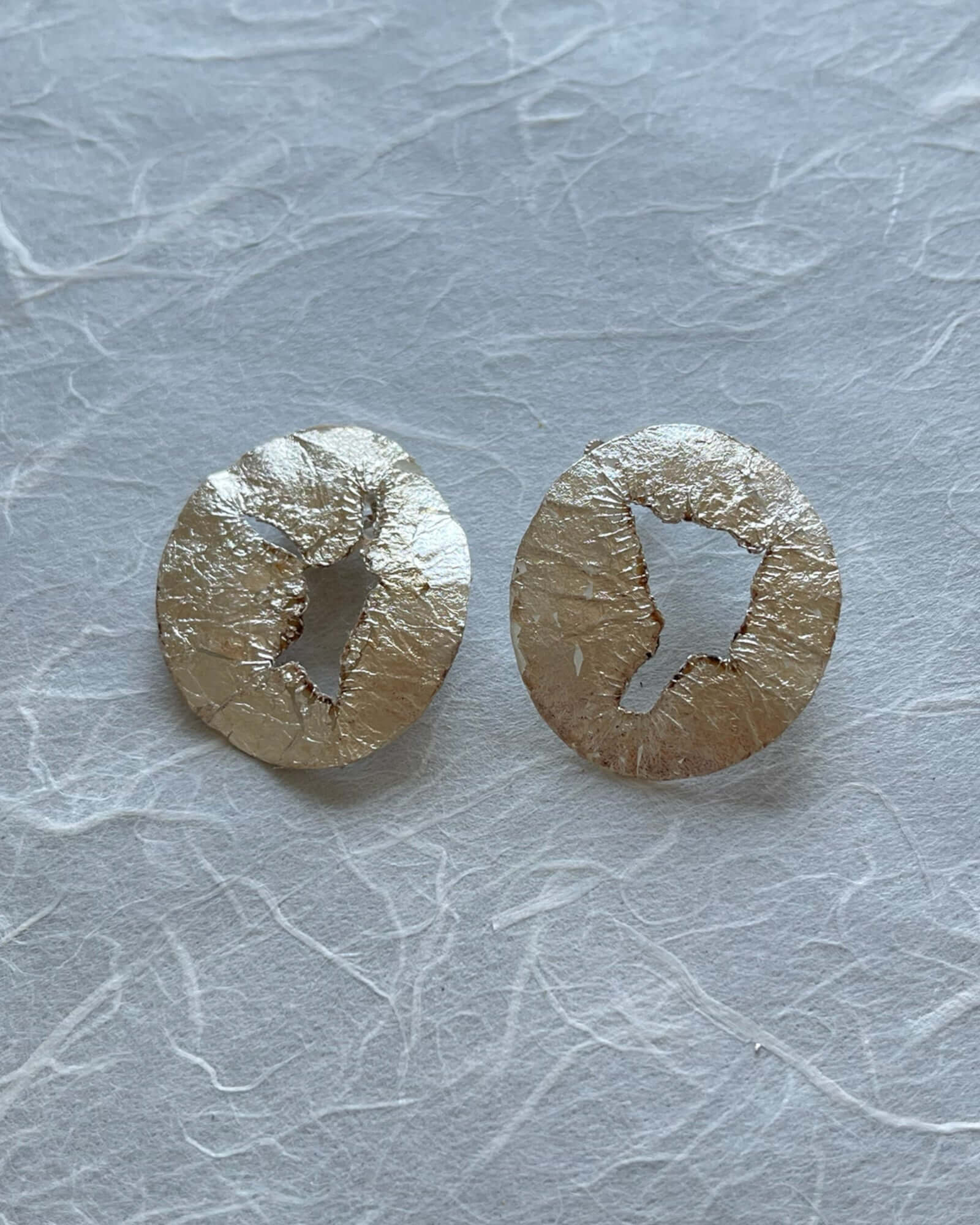 Japanese Washi Jewelry|CLIP-ON EARRINGS 006 | VOJ