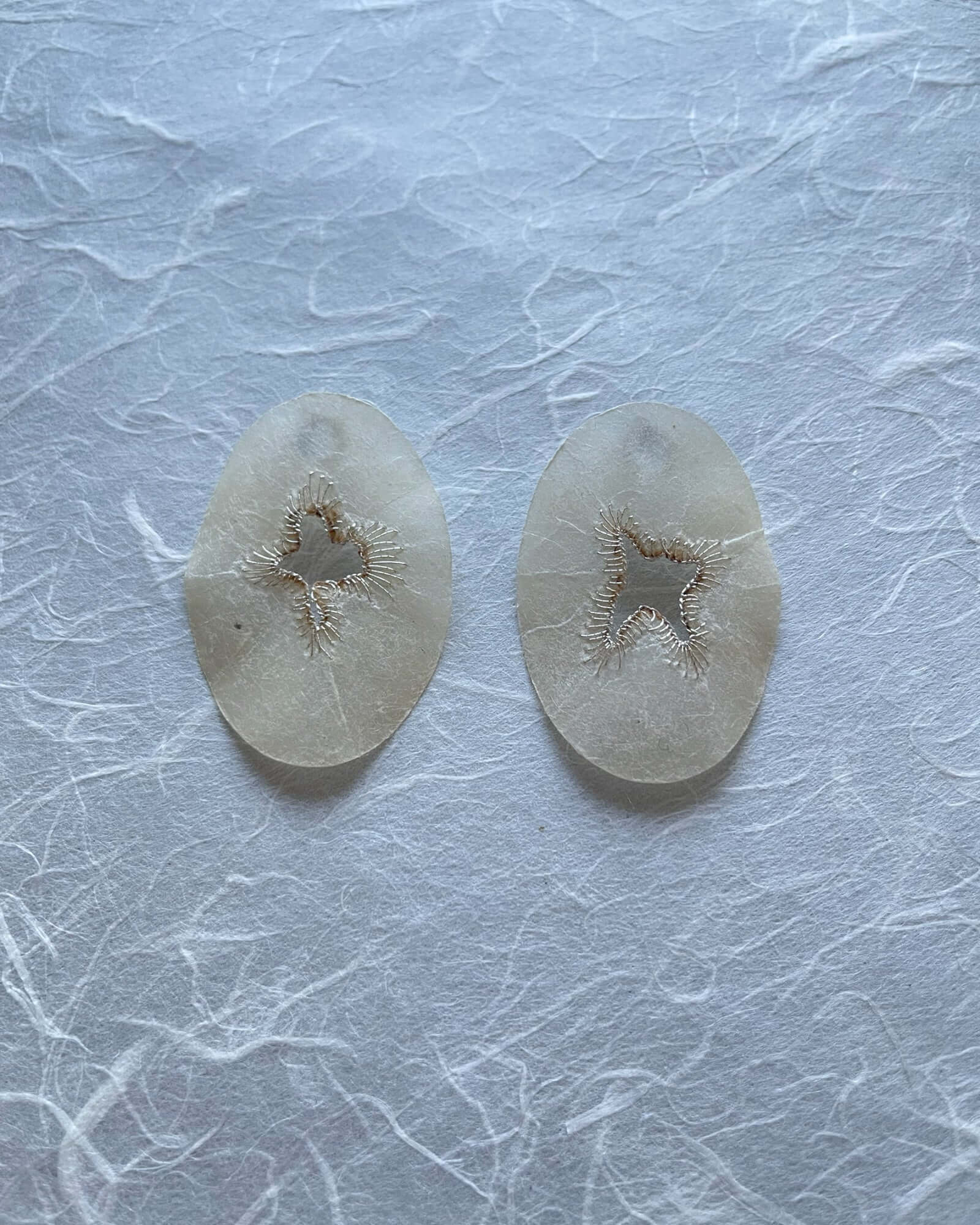 Japanese Washi Jewelry|CLIP-ON EARRINGS 015 | VOJ