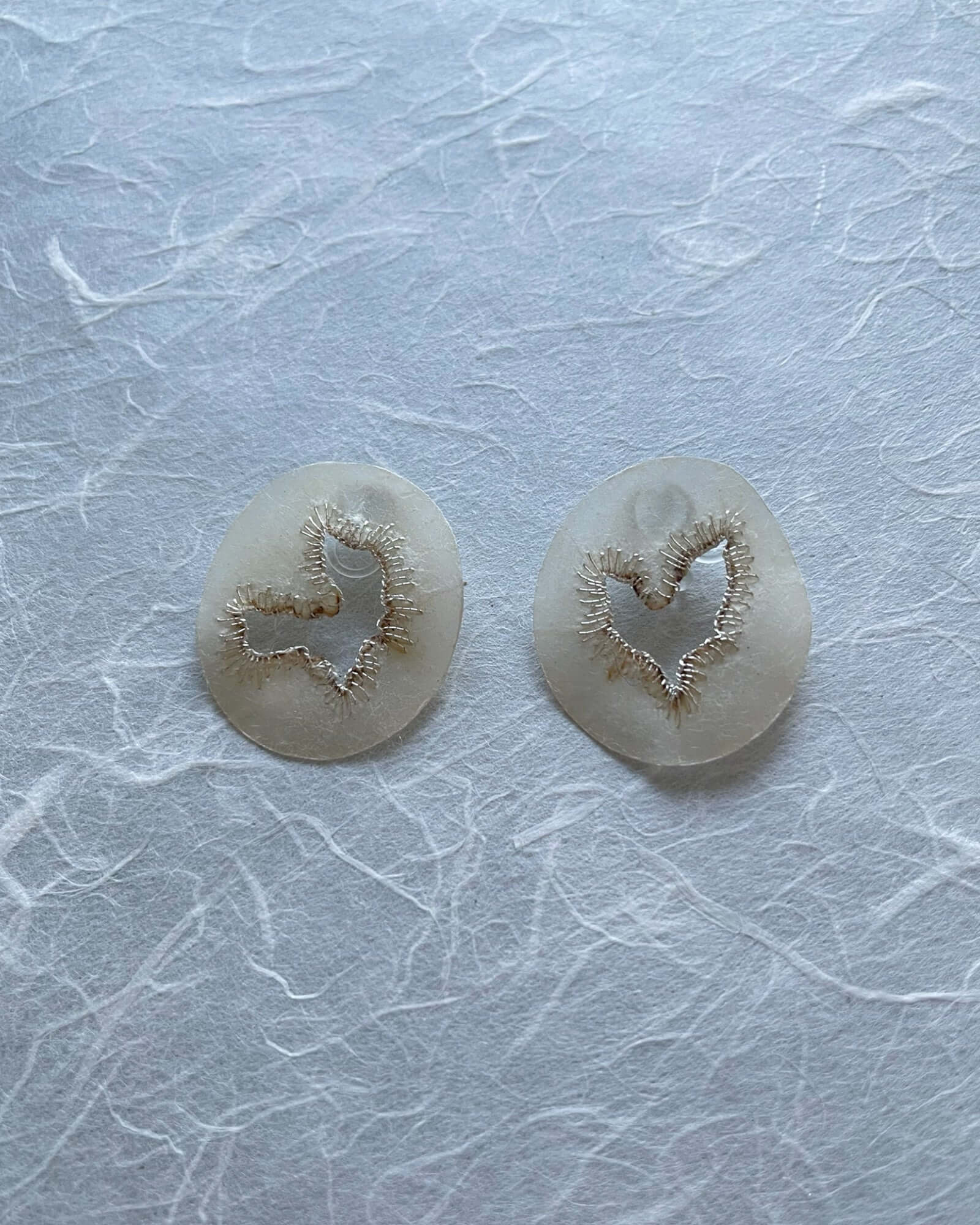 Japanese Washi Jewelry|CLIP-ON EARRINGS 012 | VOJ