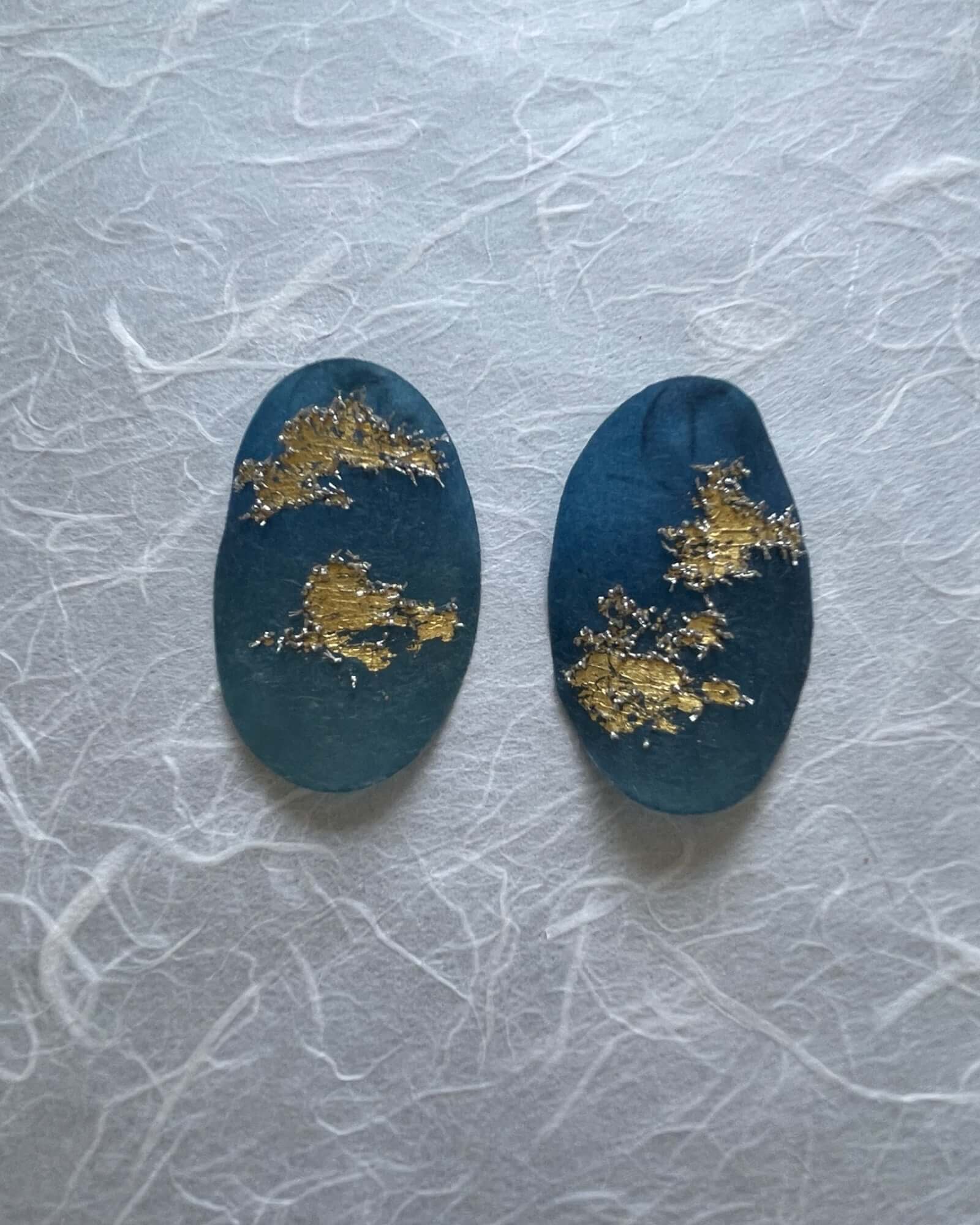 Japanese Washi Jewelry|CLIP-ON EARRINGS 009 | VOJ