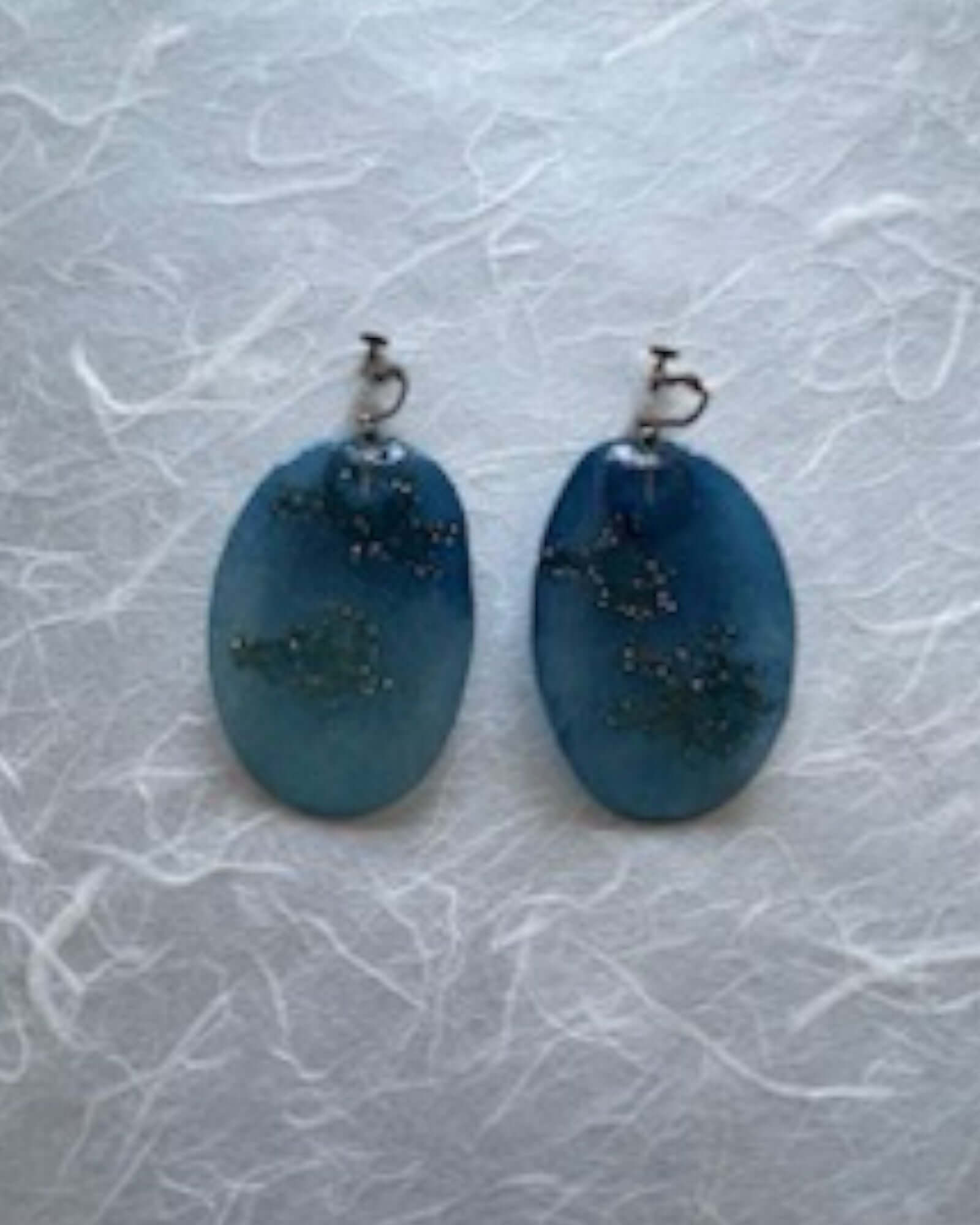 Japanese Washi Jewelry|CLIP-ON EARRINGS 009 | VOJ