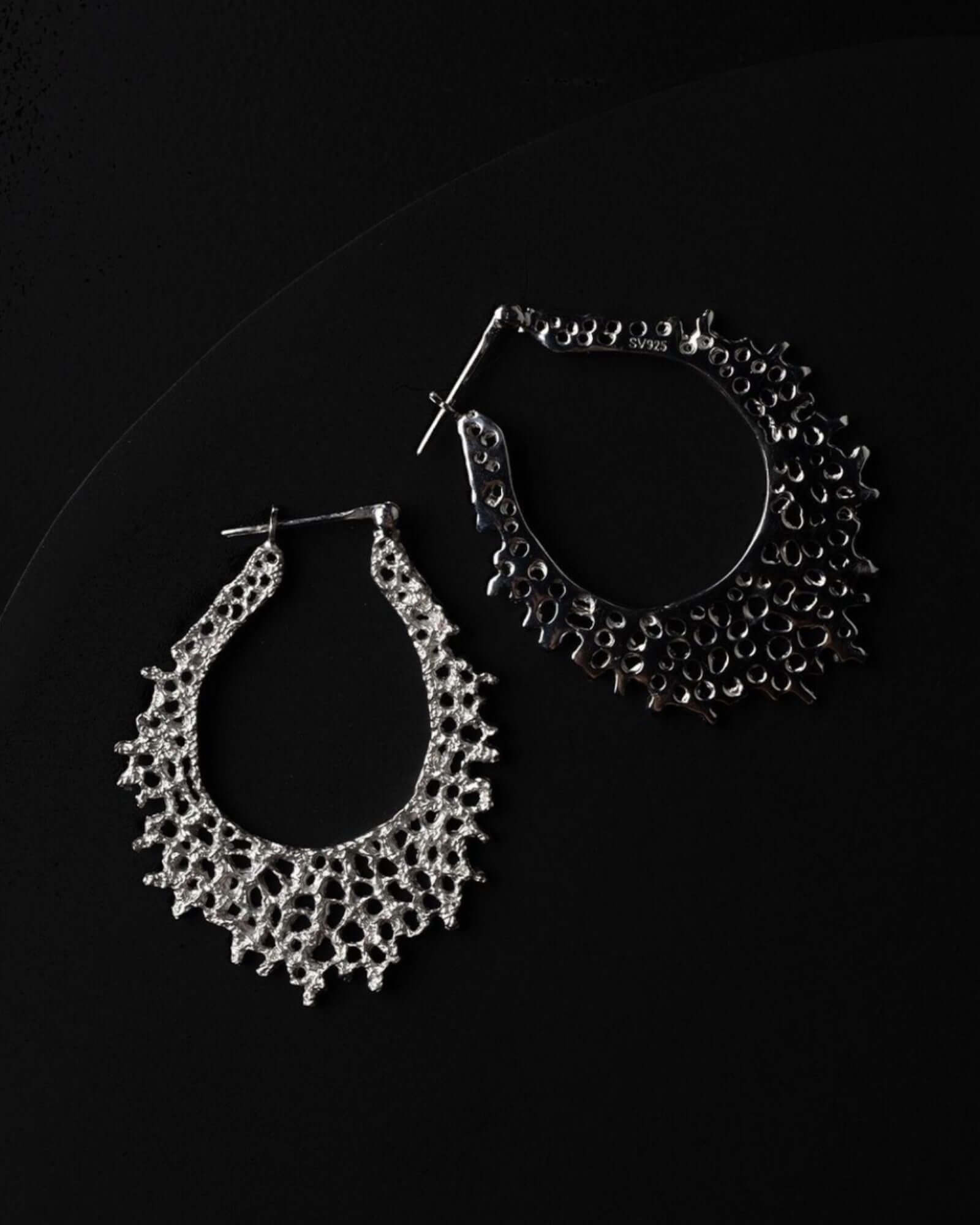 Silver Jewelry|EARRINGS L SIZE 003 | VOJ