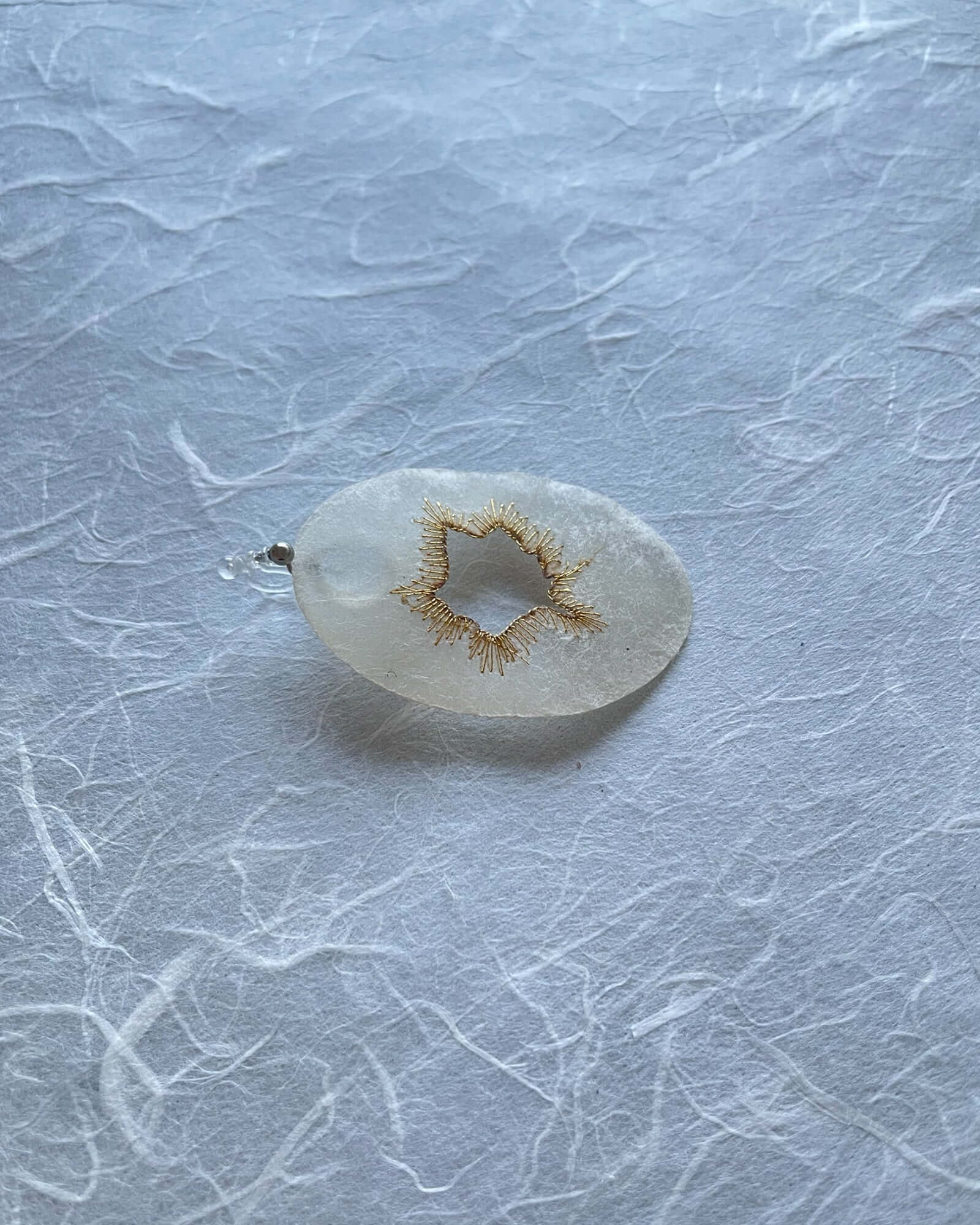 Japanese Washi Jewelry|CLIP-ON EARRINGS 014 | VOJ