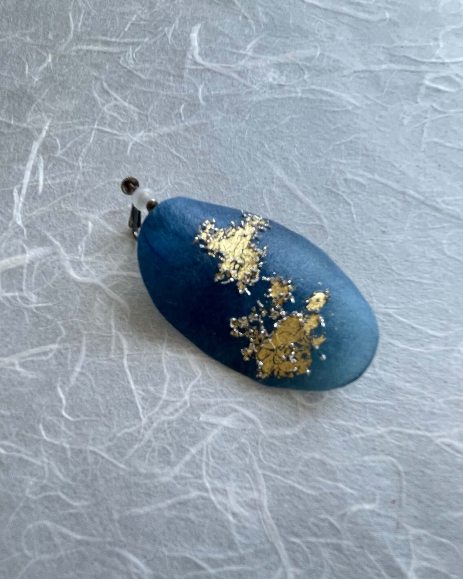 Japanese Washi Jewelry|CLIP-ON EARRINGS 009 | VOJ