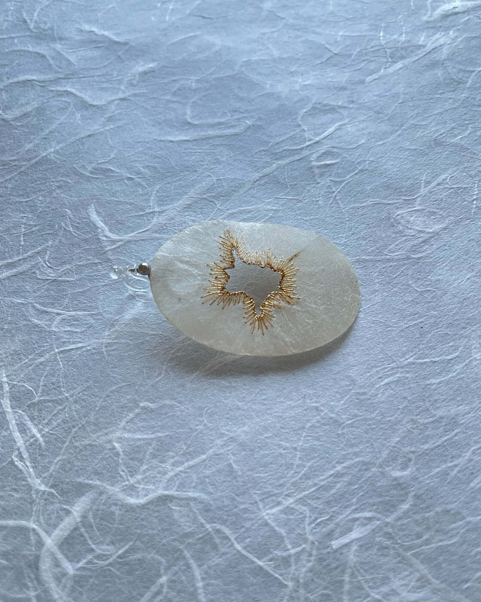 Japanese Washi Jewelry|CLIP-ON EARRINGS 014 | VOJ