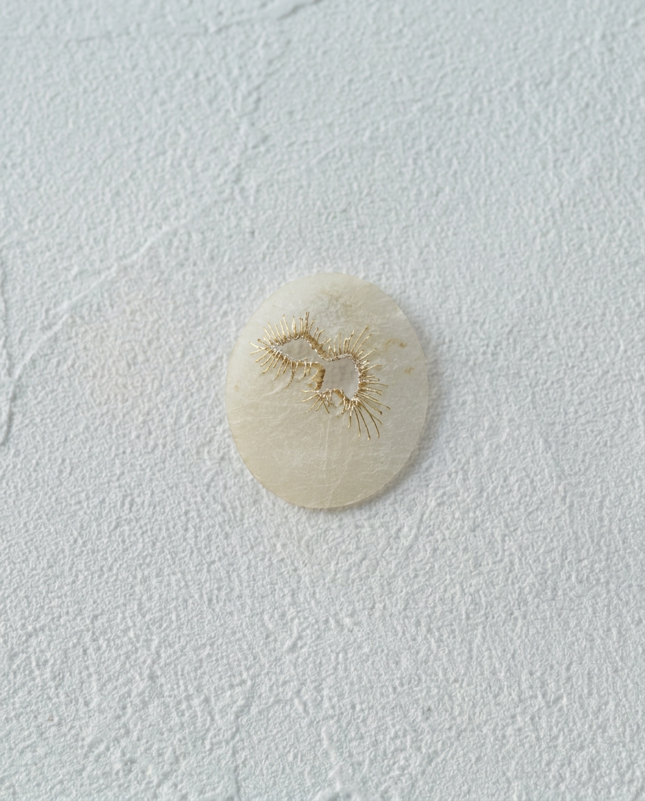 Japanese Washi Paper Jewelry | CLIP-ON EARRINGS 021 | moi.toi. | VOJ
