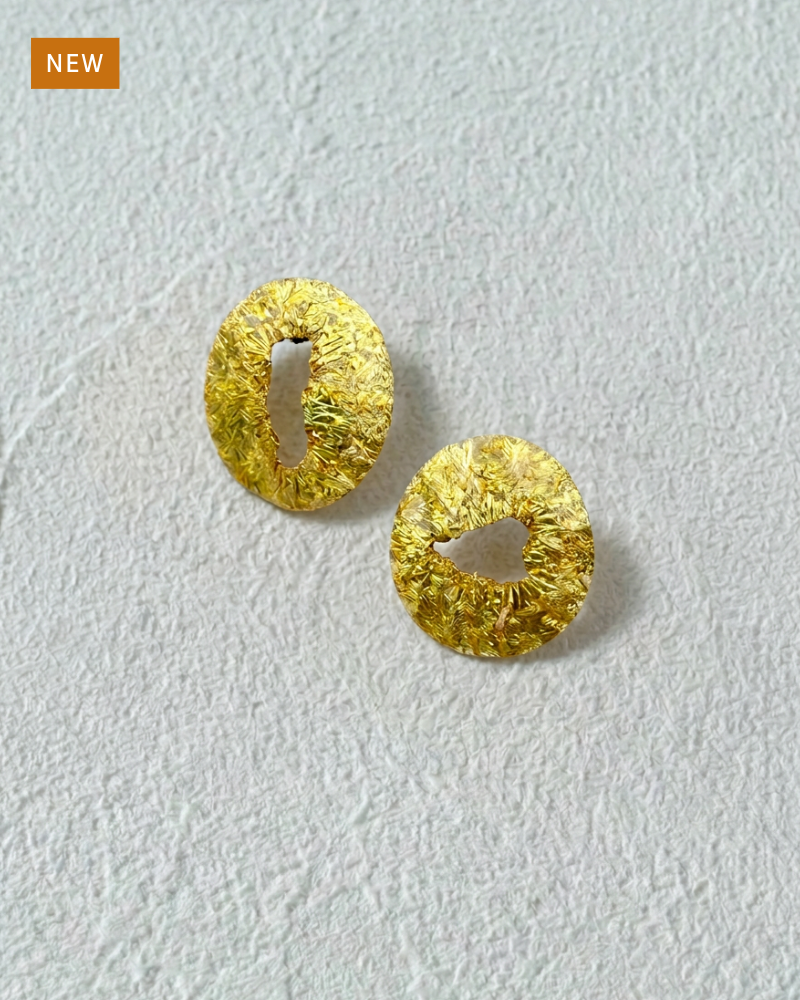 Japanese Washi Paper Jewelry | EARRINGS 017 | moi.toi. | VOJ