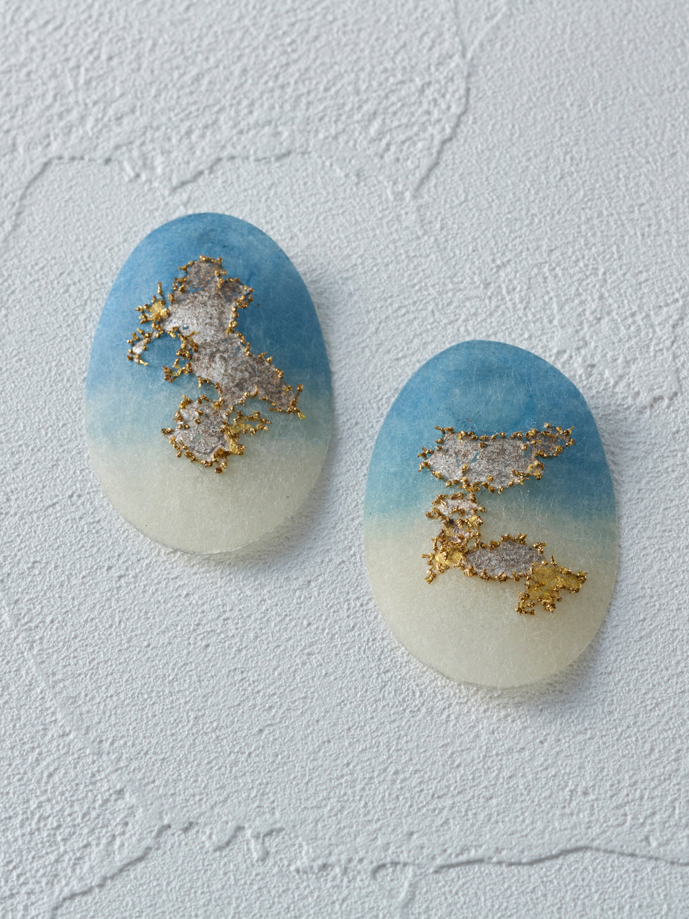 Bijoux Washi faits main | BOUCLES D'OREILLES À CLIP 008