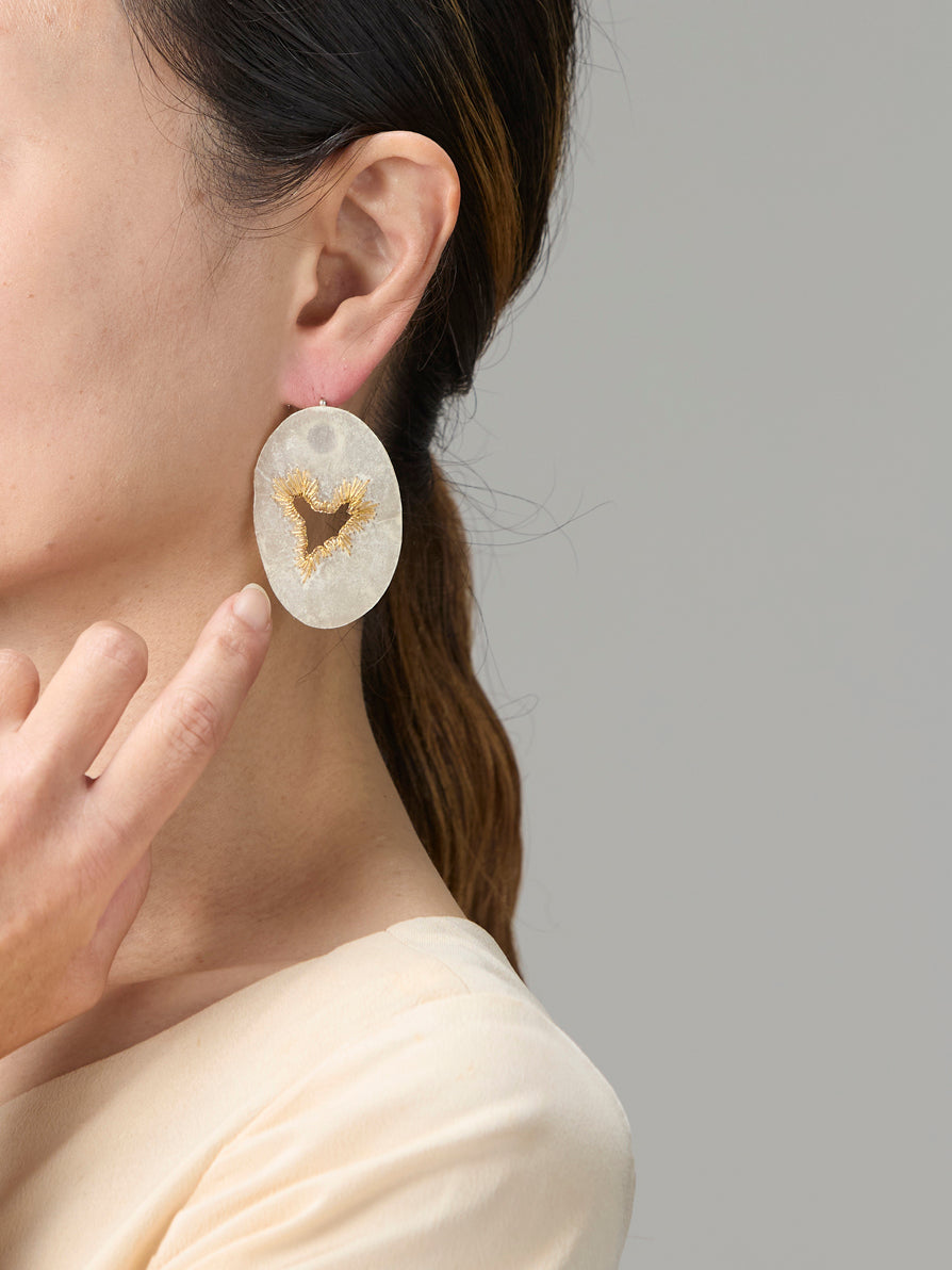 Japanese Washi Paper Jewelry | EARRINGS 011 | moi.toi. | VOJ