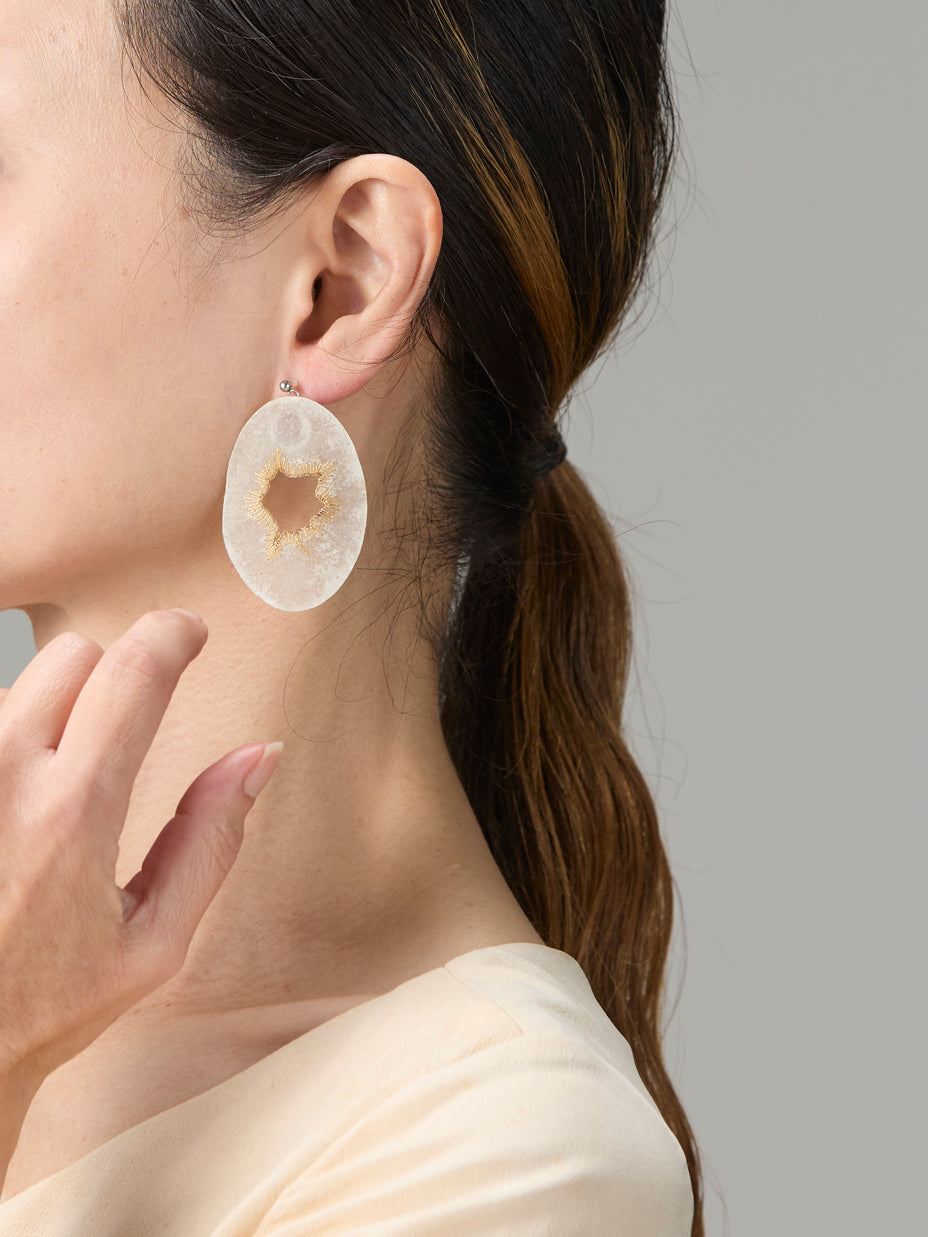 和紙ジュエリー|イヤリング 014