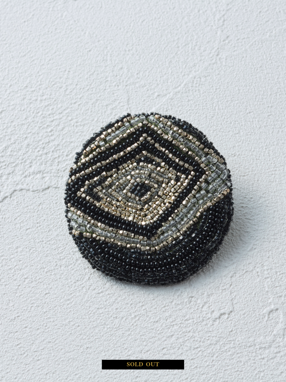 Handmade Beads Jewelry | BROOCH 008 | Mayu Morimoto | VOJ