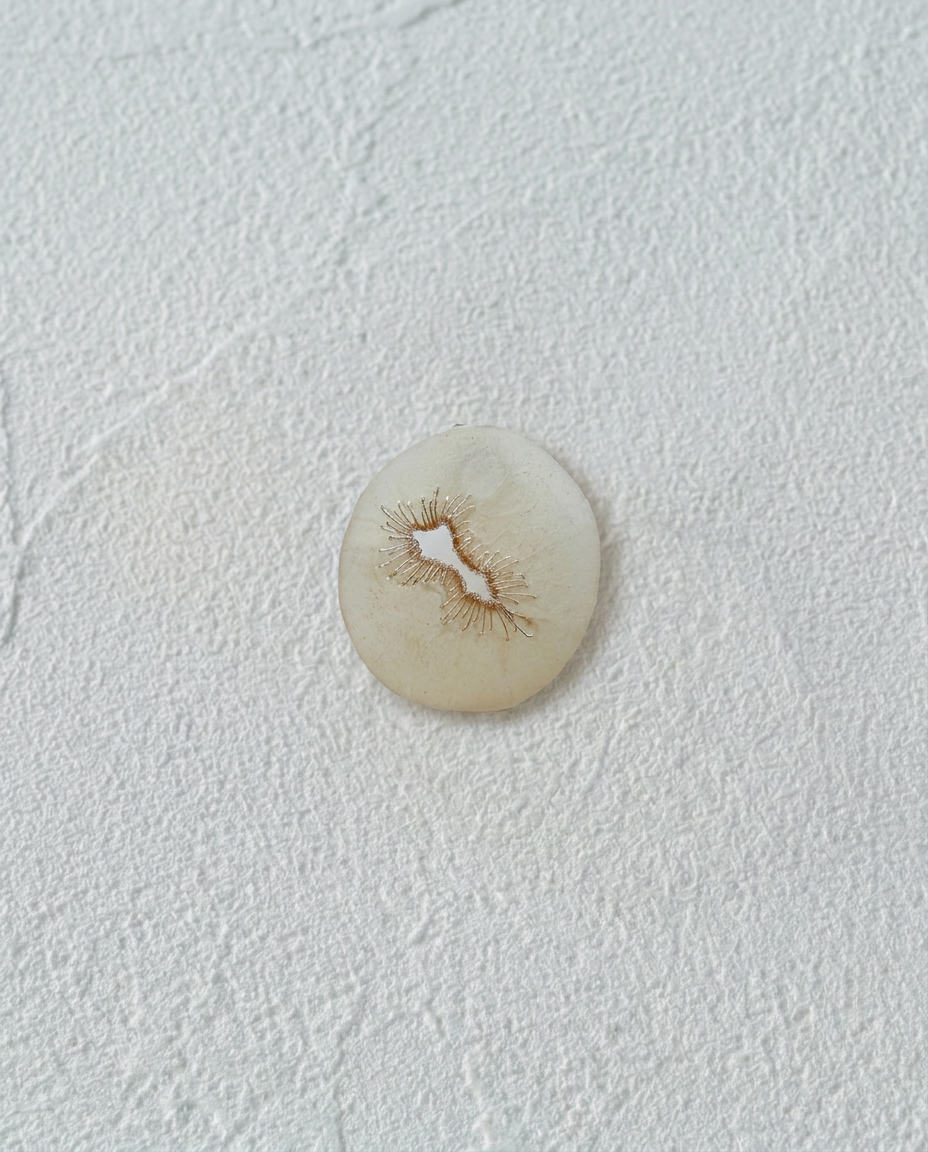 Japanese Washi Paper Jewelry  | CLIP-ON EARRINGS 021 | moi.toi. | VOJ