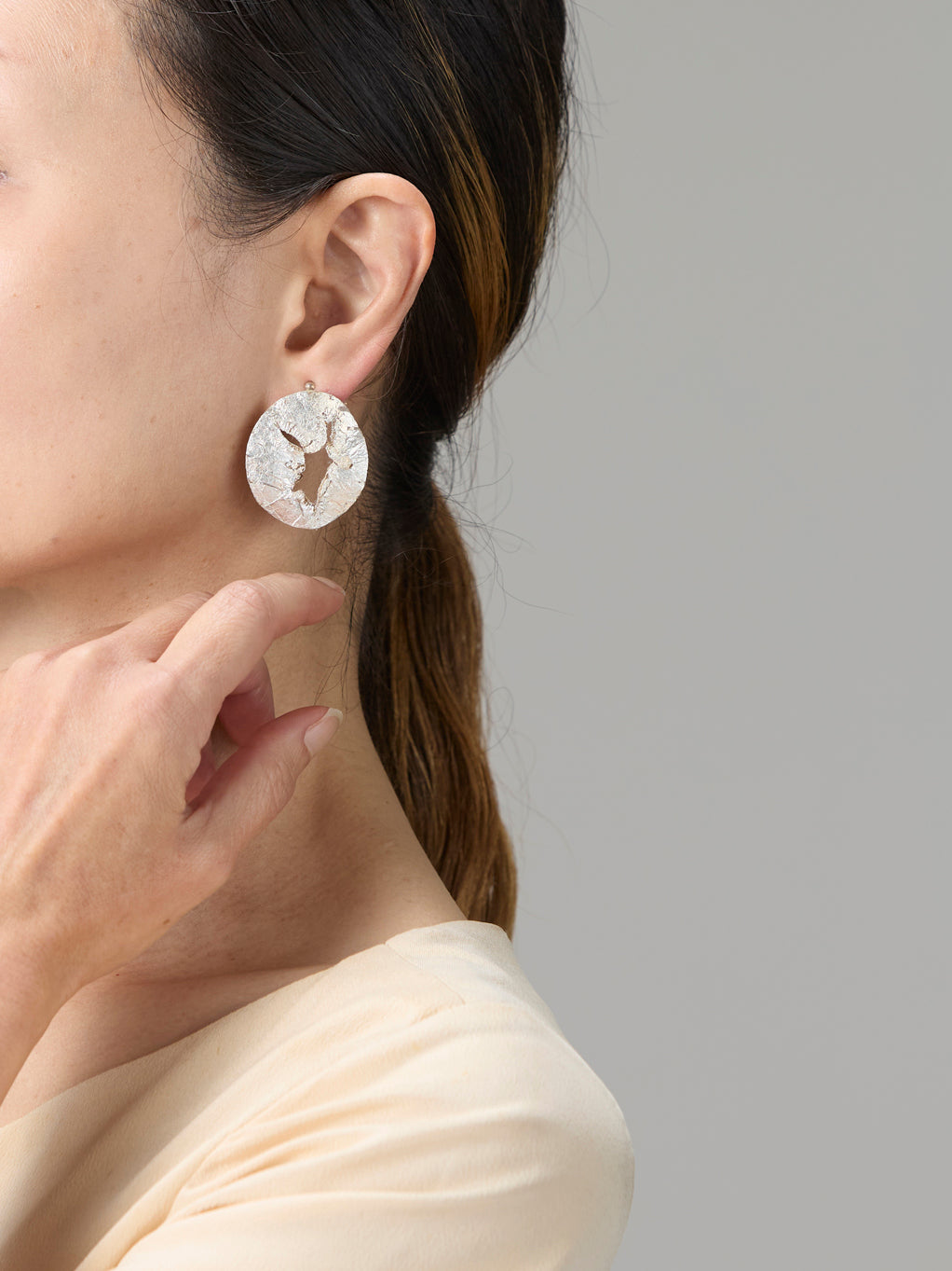 Bijoux Washi faits main ｜ BOUCLES D'OREILLES À CLIP 006