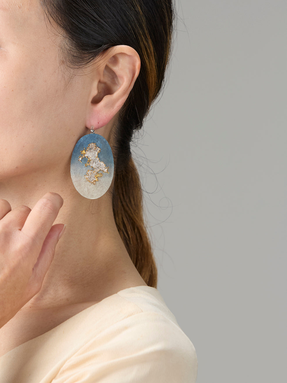 和紙ジュエリー｜イヤリング 008