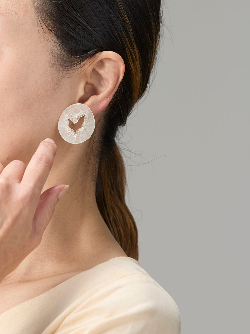 和紙ジュエリー｜イヤリング 012