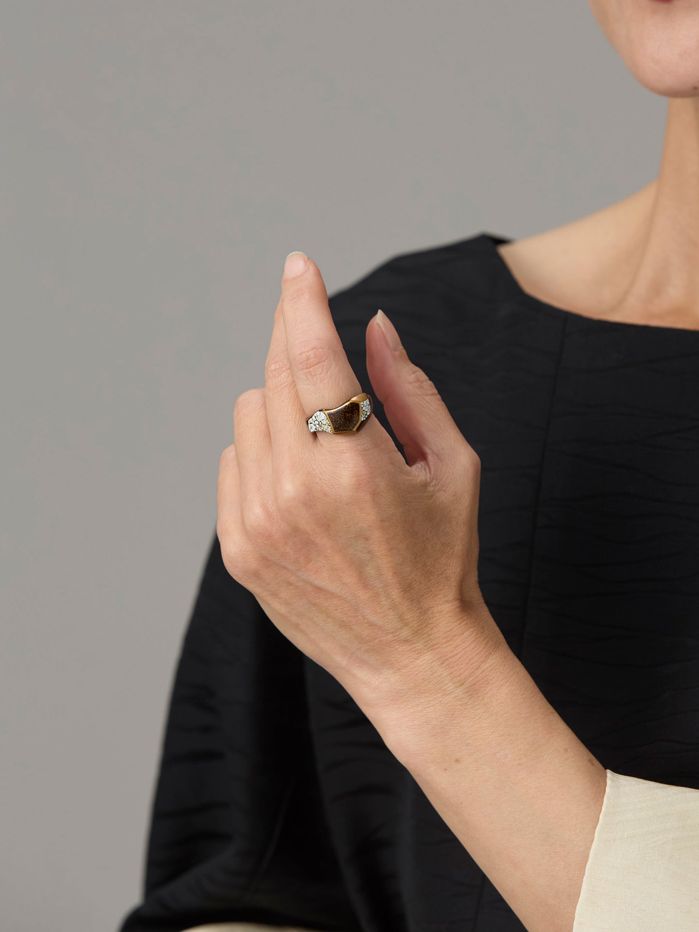 Bijoux Urushi faits à la main ｜ BAGUE 002