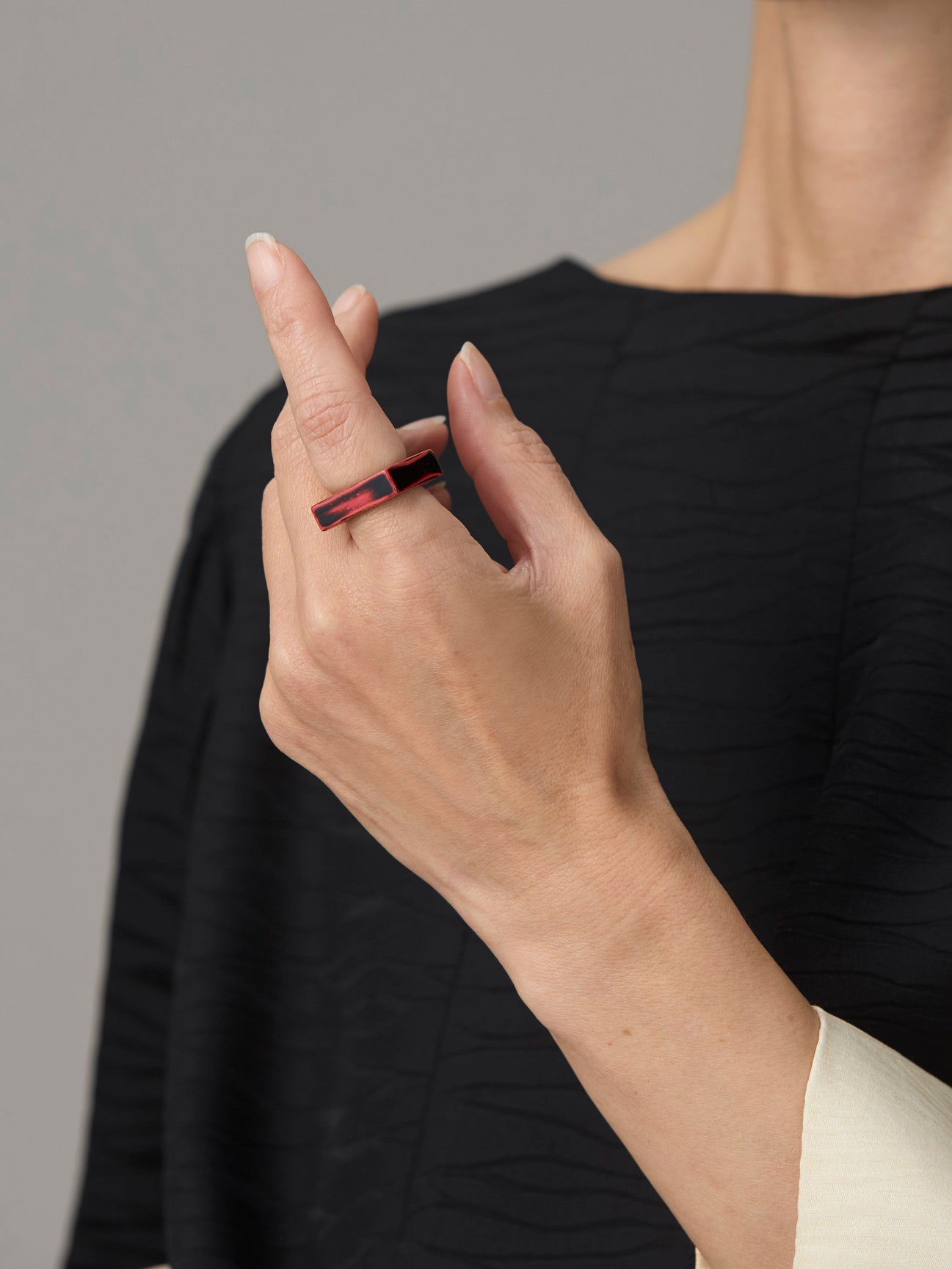 Bijoux Urushi faits à la main ｜ BAGUE 010