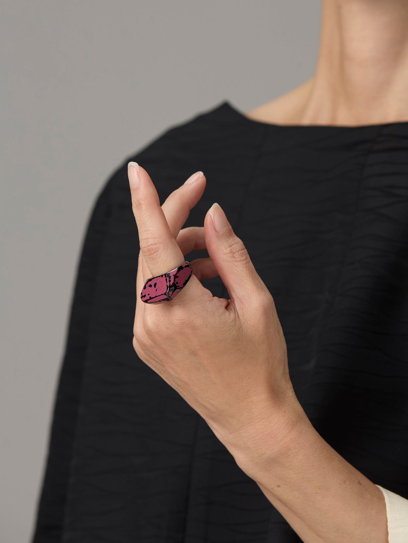 Bijoux Urushi faits à la main ｜ BAGUE 014