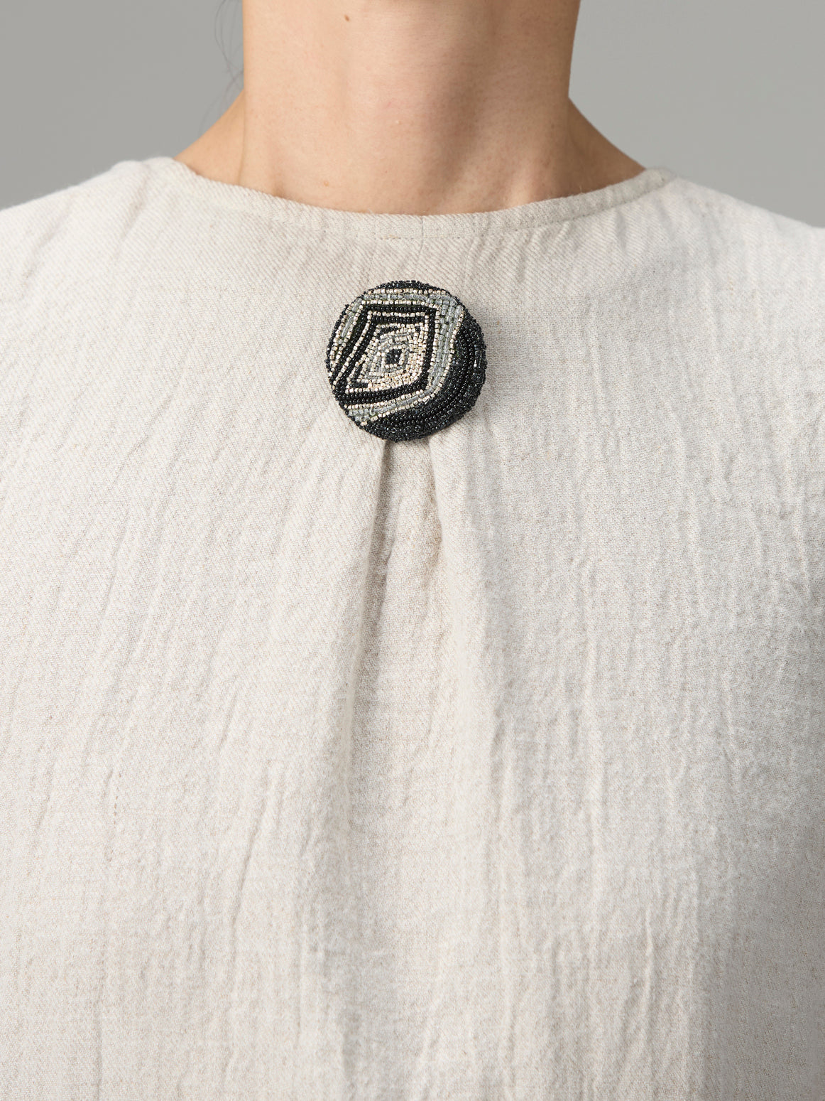 Bijoux en perles faits main ｜BROCHE 008