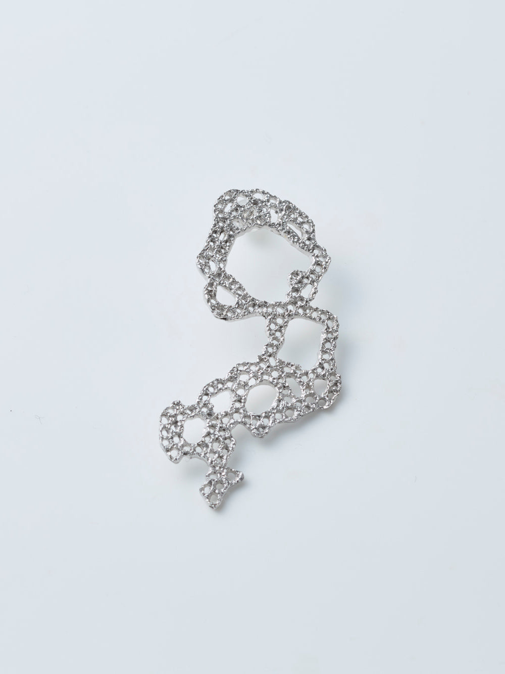 Bijoux en argent faits main ｜ BOUCLE D'OREILLE UNIQUE 002